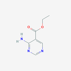 molecular formula C7H9N3O2 B127003 4-氨基嘧啶-5-羧酸乙酯 CAS No. 65195-35-9