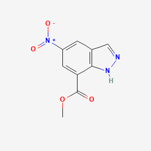 methyl 5-nitro-1H-indazole-7-carboxylate
