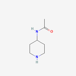 molecular formula C7H14N2O B1270075 4-乙酰胺基哌啶 CAS No. 5810-56-0