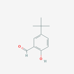 molecular formula C11H14O2 B1270133 5-tert-Butylsalicylaldehyde CAS No. 2725-53-3