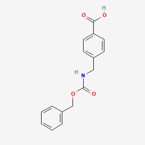 4-({[(Benzyloxy)carbonyl]amino}methyl)benzoic acid