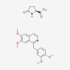 molecular formula C25H28N2O7 B12701848 Einecs 300-479-9 CAS No. 93940-80-8