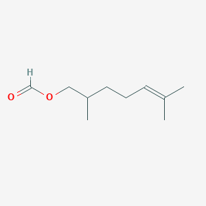 molecular formula C10H18O2 B12701865 2,6-Dimethylheptenyl formate CAS No. 2119671-25-7