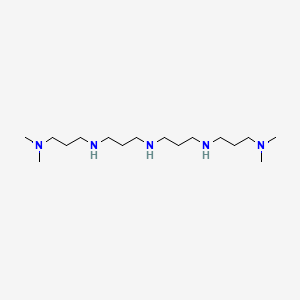 molecular formula C16H39N5 B12702031 N-(3-(Dimethylamino)propyl)-N'-(3-((3-(dimethylamino)propyl)amino)propyl)propane-1,3-diamine CAS No. 93804-36-5