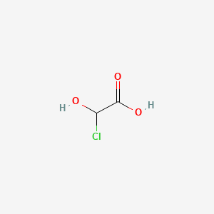 molecular formula C2H3ClO3 B12702039 Chlorohydroxyacetic acid CAS No. 175276-29-6