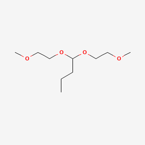 molecular formula C10H22O4 B12702172 2,5,7,10-Tetraoxaundecane, 6-propyl- CAS No. 71808-63-4