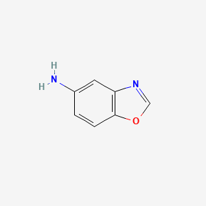 molecular formula C7H6N2O B1270218 1,3-Benzoxazol-5-amine CAS No. 63837-12-7