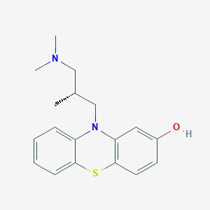 molecular formula C18H22N2OS B12702453 O-Desmethyllevomepromazine CAS No. 81607-63-8