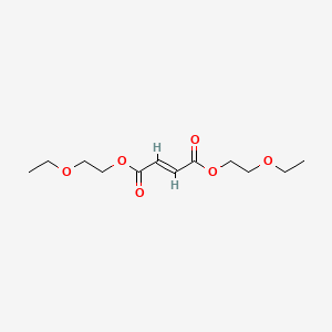 molecular formula C12H20O6 B12702756 Bis(2-ethoxyethyl) fumarate CAS No. 45217-53-6