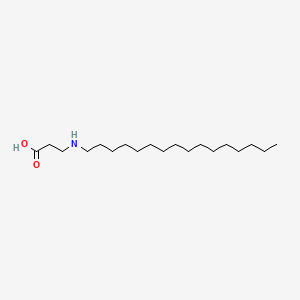 molecular formula C19H39NO2 B12702880 Palmaminopropionic acid CAS No. 70656-69-8