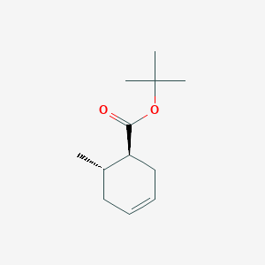 molecular formula C12H20O2 B12702932 tert-Butyl trans-6-methyl-3-cyclohexene-1-carboxylate CAS No. 5933-61-9