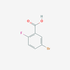 molecular formula C7H4BrFO2 B127030 5-Bromo-2-fluorobenzoic acid CAS No. 146328-85-0