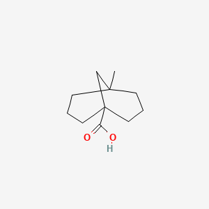 molecular formula C11H18O2 B1270315 5-Methylbicyclo[3.3.1]nonane-1-carboxylic acid CAS No. 91965-21-8
