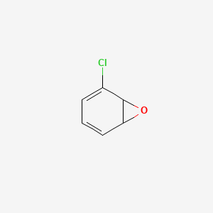 molecular formula C6H5ClO B12703364 3-Chlorobenzene oxide CAS No. 56541-86-7