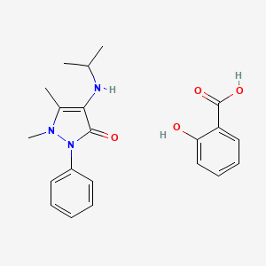 molecular formula C21H25N3O4 B12703598 Einecs 279-687-6 CAS No. 81098-57-9