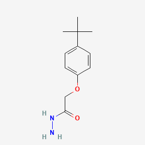 molecular formula C12H18N2O2 B1270360 2-(4-Tert-butylphenoxy)acetohydrazide CAS No. 75843-50-4