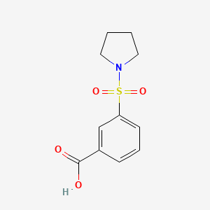 B1270370 3-(Pyrrolidin-1-ylsulfonyl)benzoic acid CAS No. 7326-79-6
