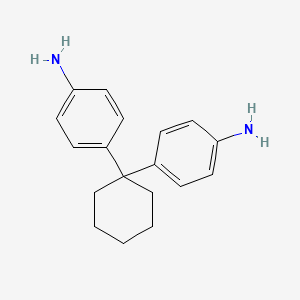 molecular formula C18H22N2 B1270376 1,1-双(4-氨基苯基)环己烷 CAS No. 3282-99-3