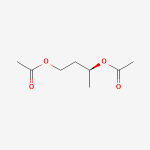 molecular formula C8H14O4 B12704403 1,3-Butanediol diacetate, (+)- CAS No. 140459-98-9