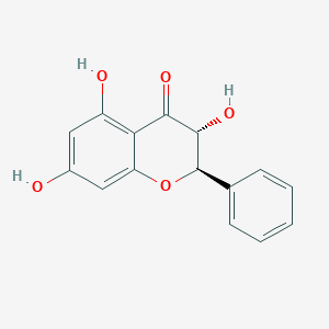 molecular formula C15H12O5 B127045 Pinobanksin CAS No. 548-82-3