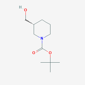 molecular formula C11H21NO3 B127047 (R)-1-Boc-3-(Hydroxymethyl)Piperidine CAS No. 140695-85-8