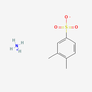 molecular formula C8H13NO3S B12704704 Ammonium 3,4-dimethylbenzenesulfonate CAS No. 1233920-68-7