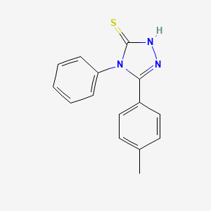 4-Phenyl-5-p-tolyl-4H-[1,2,4]triazole-3-thiol