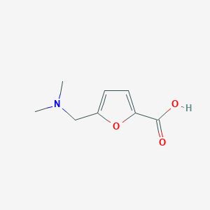 molecular formula C8H11NO3 B1270500 5-[(Dimethylamino)methyl]-2-furoic acid CAS No. 86649-59-4