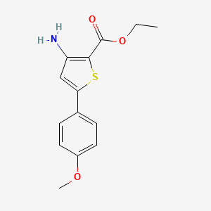 Ethyl 3-amino-5-(4-methoxyphenyl)thiophene-2-carboxylate