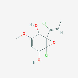 molecular formula C10H12Cl2O4 B127053 Lachnumol A CAS No. 150671-03-7