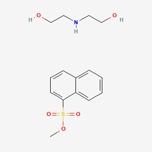 molecular formula C15H21NO5S B12705357 Einecs 299-553-0 CAS No. 93892-67-2