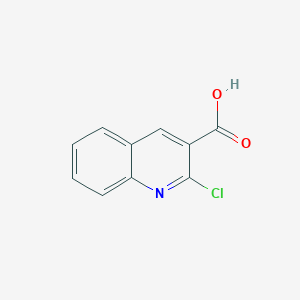 molecular formula C10H6ClNO2 B1270539 2-Chloroquinoline-3-carboxylic acid CAS No. 73776-25-7