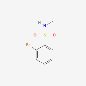 molecular formula C7H8BrNO2S B1270548 2-bromo-N-methylbenzenesulfonamide CAS No. 98192-14-4