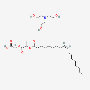 molecular formula C30H57NO9 B12705482 Einecs 304-968-8 CAS No. 94313-70-9