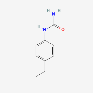 molecular formula C9H12N2O B1270553 (4-Ethylphenyl)urea CAS No. 34773-66-5