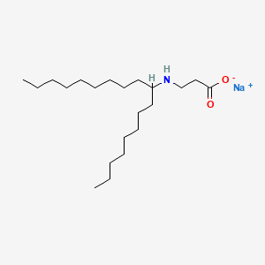molecular formula C21H42NNaO2 B12705592 Sodium (Z)-N-9-octadecyl-beta-alaninate CAS No. 60884-97-1