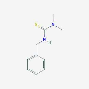 molecular formula C10H14N2S B1270563 1-苄基-3,3-二甲基硫脲 CAS No. 2741-14-2