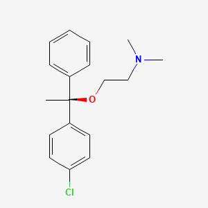 molecular formula C18H22ClNO B12705781 Chlorphenoxamine, (S)- CAS No. 179915-76-5