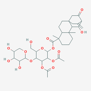 molecular formula C35H50O15 B127062 Stevisalioside A CAS No. 142934-44-9