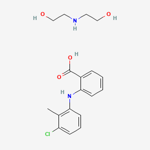 molecular formula C18H23ClN2O4 B12706284 Einecs 306-350-3 CAS No. 97158-21-9