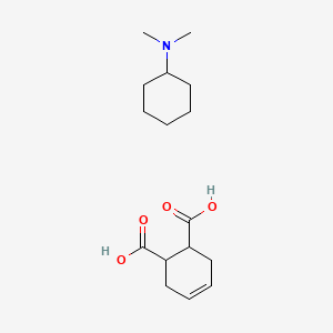 molecular formula C16H27NO4 B12706337 Einecs 303-502-0 CAS No. 94200-26-7