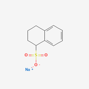 molecular formula C10H11NaO3S B12706338 Sodium tetrahydronaphthalenesulphonate CAS No. 52214-65-0