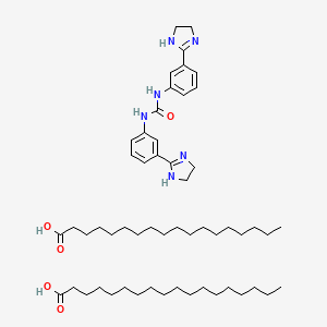 molecular formula C55H92N6O5 B12706368 Einecs 283-180-5 CAS No. 84559-93-3