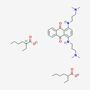 molecular formula C40H64N4O6 B12706486 Einecs 302-167-8 CAS No. 94094-65-2