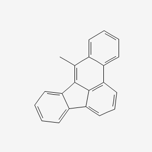 molecular formula C21H14 B12706502 8-Methylbenzo(b)fluoranthene CAS No. 95741-49-4
