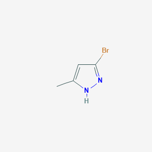 molecular formula C4H5BrN2 B1270651 3-溴-5-甲基-1H-吡唑 CAS No. 57097-81-1