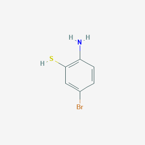 molecular formula C6H6BrNS B1270659 2-Amino-5-bromobenzenethiol CAS No. 23451-95-8