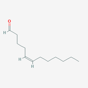 molecular formula C12H22O B12706614 cis-Dodec-5-enal CAS No. 68820-33-7