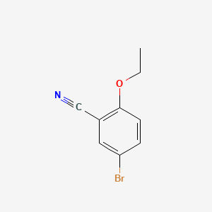molecular formula C9H8BrNO B1270677 5-Bromo-2-ethoxybenzonitrile CAS No. 279263-03-5