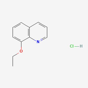 molecular formula C11H12ClNO B12706977 Quinoline, 8-ethoxy-, hydrochloride CAS No. 78706-47-5